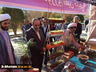 حضور آموزشکده فنی کشاورزی امین خاتم در نمایشگاه دستاوردهای پژوهشی آموزشکده های فنی و حرفه ای استان یزد