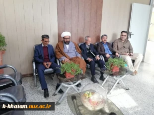 بازدید امام جمعه شهرستان خاتم از آموزشکده فنی کشاورزی امین خاتم  2