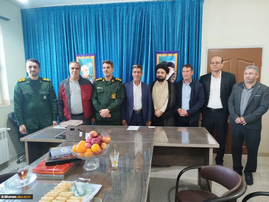 دیدار رئیس و پرسنل آموزشکده ملی مهارت خاتم با فرمانده ناحیه مقاومت سپاه خاتم 2