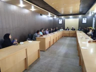 حضور فرماندار وامام جمعه شهرستان  خاتم به مناسبت روز روز استاد در آموزشکده ملی مهارت امین 3