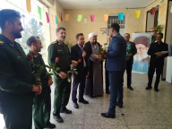 حضور فرماندار وامام جمعه شهرستان  خاتم به مناسبت روز روز استاد در آموزشکده ملی مهارت امین 6