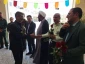 حضور فرماندار وامام جمعه شهرستان  خاتم به مناسبت روز روز استاد در آموزشکده ملی مهارت امین
