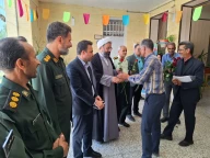 حضور فرماندار وامام جمعه شهرستان  خاتم به مناسبت روز روز استاد در آموزشکده ملی مهارت امین 11