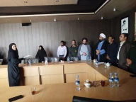 مراسم معارفه مسئول بسیج دانشجویی اموزشکده ملی مهارت خاتم«امین» 2