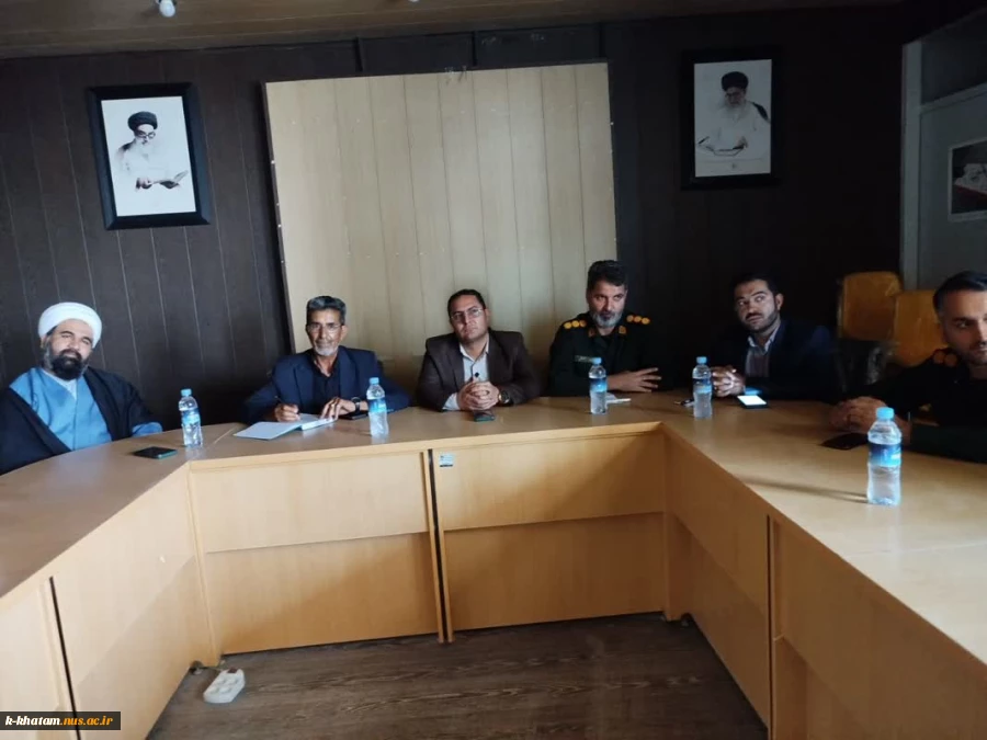 مراسم معارفه مسئول بسیج دانشجویی اموزشکده ملی مهارت خاتم«امین» 4