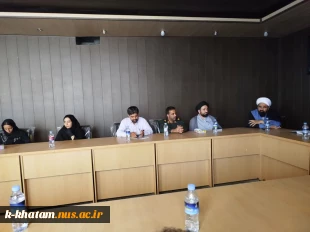 مراسم معارفه مسئول بسیج دانشجویی اموزشکده ملی مهارت خاتم«امین» 6
