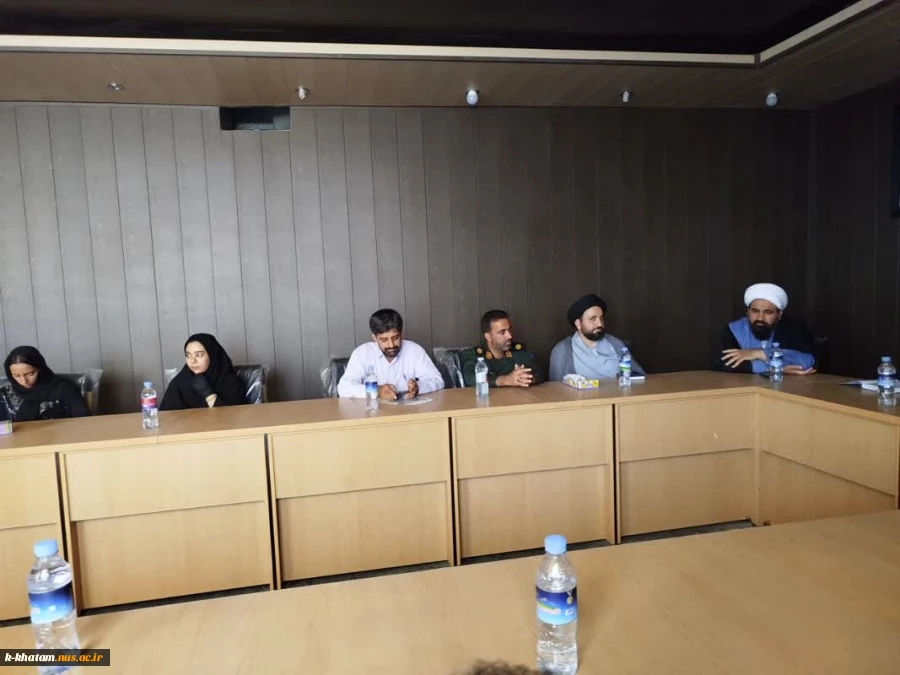 مراسم معارفه مسئول بسیج دانشجویی اموزشکده ملی مهارت خاتم«امین» 6