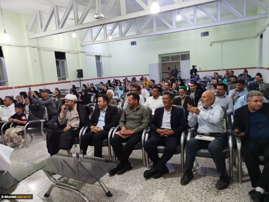 آیین رونمایی از دو کتاب در شهرستان خاتم  15