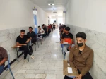 مععاون آموزشکده آموزشکدهملی مهارت خاتم  با حضور  از هنرستان شهید مصطفی خمینی شهر ستان خاتم با رئیس و هنر جویان این مرکز دیدار کرد  3