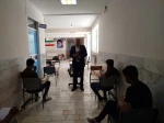 معاون آموزشکده آموزشکدهملی مهارت خاتم  با حضور  از هنرستان شهید مصطفی خمینی شهر ستان خاتم با رئیس و هنر جویان این مرکز دیدار کرد  5
