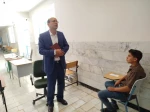 معاون آموزشکده آموزشکده ملی مهارت خاتم  با حضور  از هنرستان شهید مصطفی خمینی شهر ستان خاتم با رئیس و هنر جویان این مرکز دیدار کرد  2
