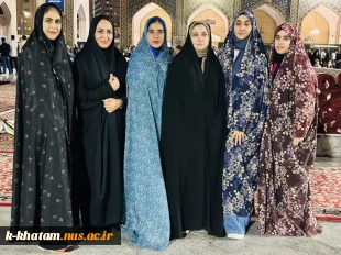 در راستای ارتقای نشاط معنوی و فرهنگی دانشجویان، ۳۰ نفر از دانشجویان آموزشکده ملی مهارت خاتم امین در قالب اردوی زیارتی-تفریحی به مشهد مقدس اعزام شدند 5