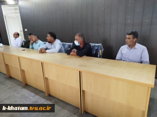 نشست فرهنگی "وفاق ملی و روایت جنگ ۱۲ روزه" با حضور حجت‌الاسلام سعیدی‌فر در محل اموزشکده ملی مهارت خاتم (امین) برگزار شد 2
